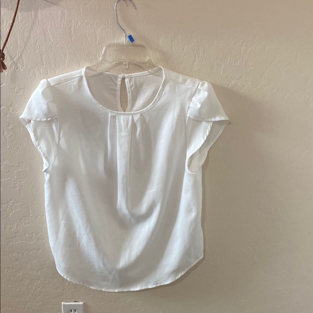 Elegant White Women's Top